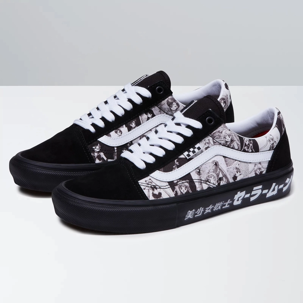 Giay Vans X Pretty Guardian Sailor Moon 'Black' VN0005W0BKA