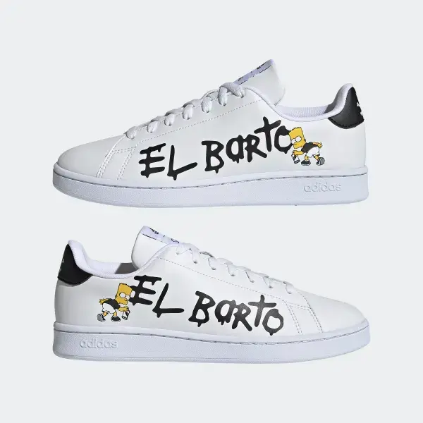Alternative view of Giày Adidas Advantage The Simpsons 'El Barto' GZ5306