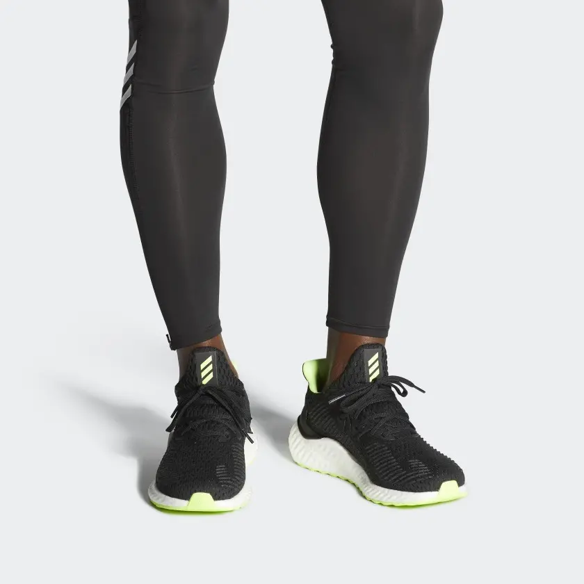 Alternative view of Giày Adidas AlphaBoost 'Signal Green' EG6536