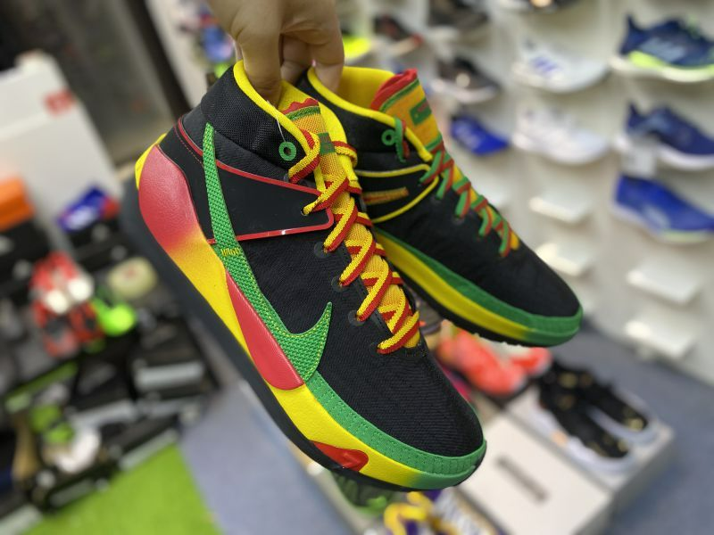Giày Nike KD 13 'Rasta' DC0010-001 - Ảnh 4