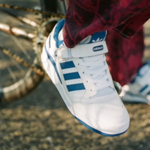 Alternative view of Giày Adidas Forum Low 'White Royal Blue' FY7756