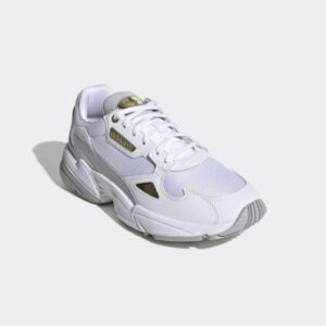 Alternative view of Giày Adidas Wmns Falcon 'White Gold Metallic' FV5091