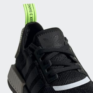 Alternative view of Giày Adidas NMD_R1 'Black Signal Green' EF4268