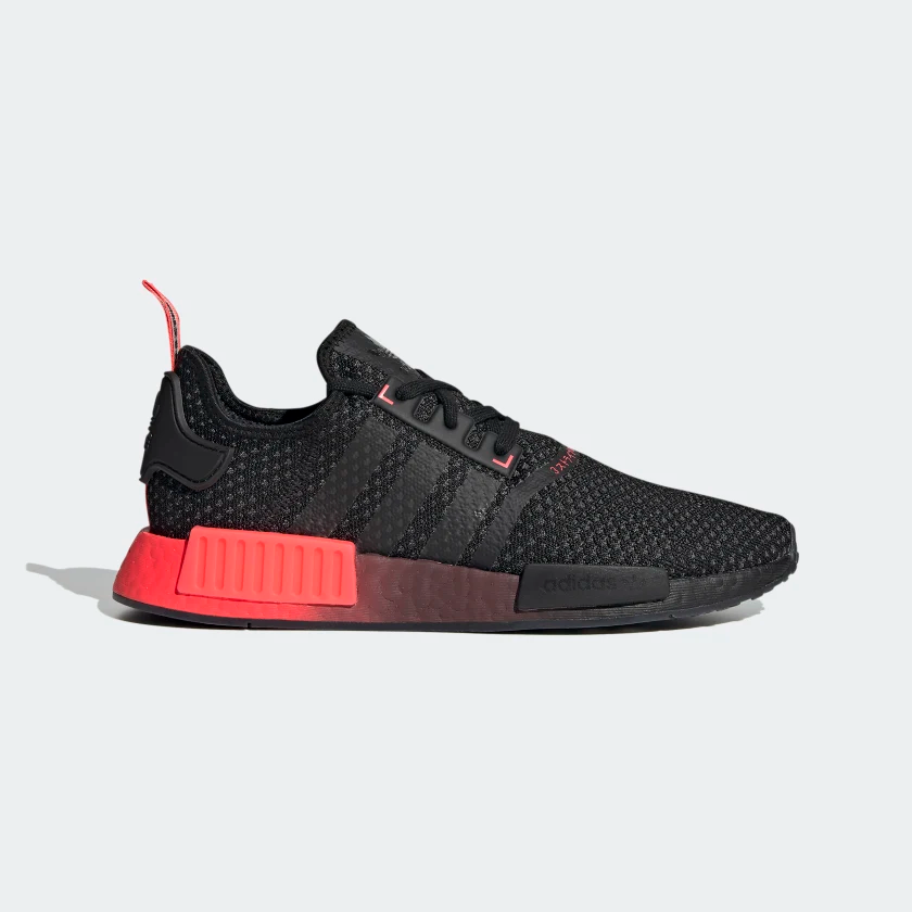 Giày Adidas NMD_R1 Knit 'Black Signal Pink' FV1738 - Ảnh 3