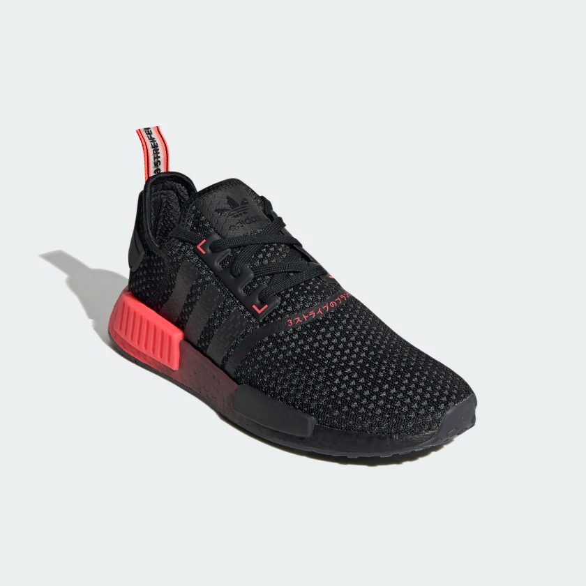 Giày Adidas NMD_R1 Knit 'Black Signal Pink' FV1738 - Ảnh 5