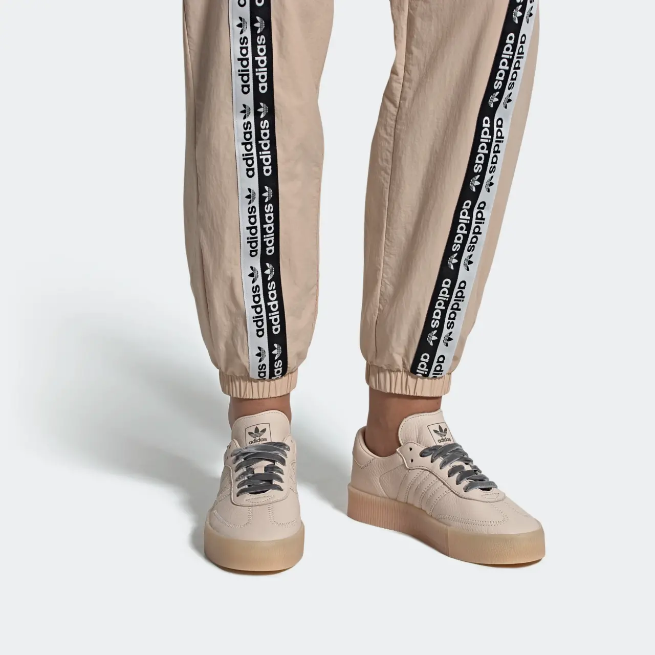 Alternative view of Giày Adidas Wmns Sambarose 'Grey Five' EF4970