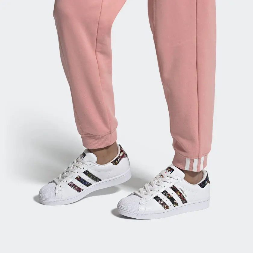 Alternative view of Giày Adidas Superstar 'White Multi' FZ0059