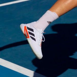 Giay Tennis Adidas Barricade Tokyo 'White Solar Red' FZ3935