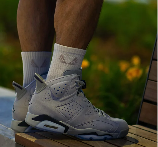 Giày Nike Air Jordan 6 "Georgetown" CT8529-012 - Ảnh 3