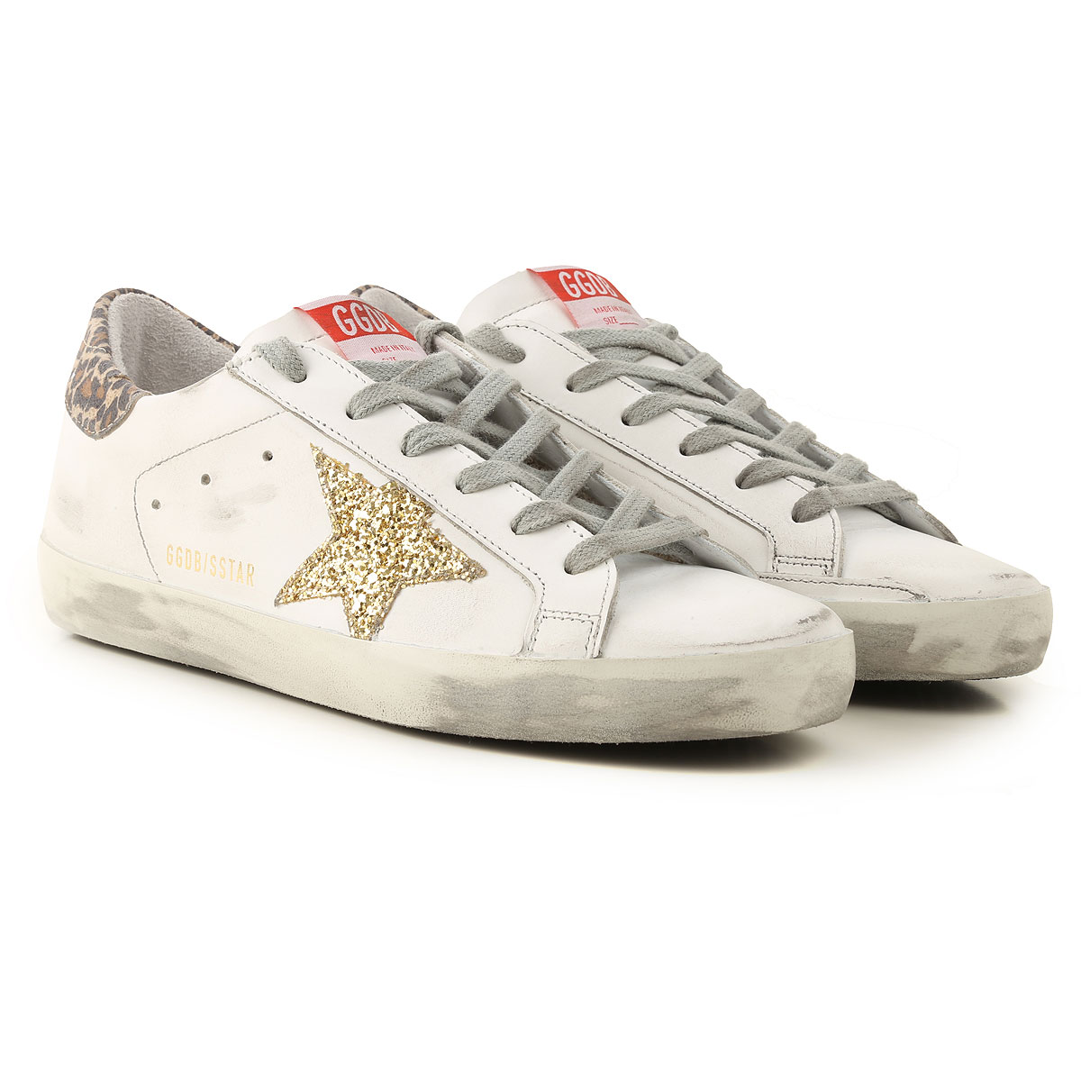 Giày Golden Goose Superstar 'White Leopard' GWF00101-F000166-80212 - Ảnh 4