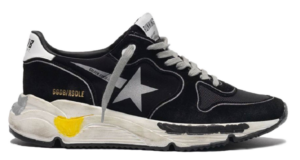 Giày Golden Goose Running Sole 'Black Silver Star' GMF00126-F000326-90178