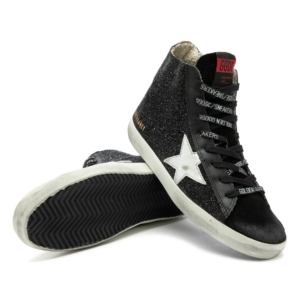Alternative view of Giày Golden Goose 2.12 Black Glitter G32WS599-L7