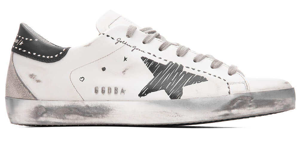 Giày Golden Goose Superstar 'White Black' GMF00102-F002090-10432