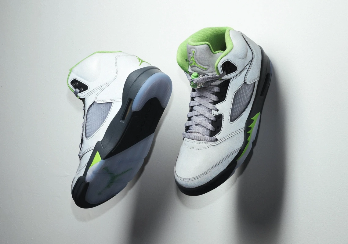 Giày Nike Air Jordan 5 Retro 'Green Bean' DM9014-003 - Ảnh 10