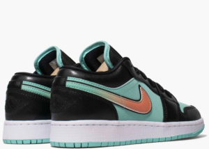 Alternative view of Giày Nike Air Jordan 1 Low SE GS 'Tropical Twist' CV9844-301