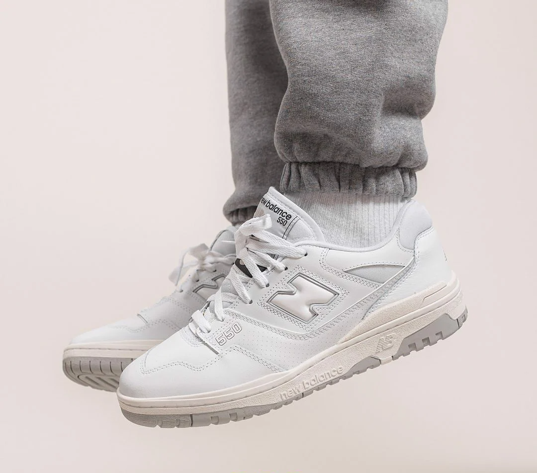 Giày New Balance 550 'White Grey' BB550PB1 - Ảnh 6