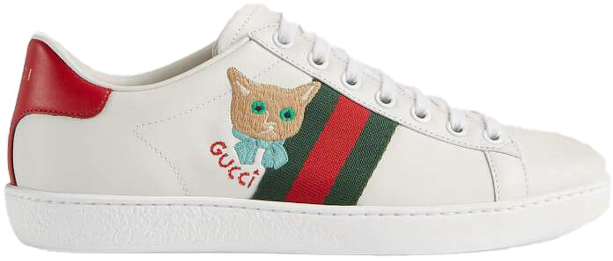 Giày Gucci Wmns Ace 'Cat Embroidery' 664142-1XG60-9065