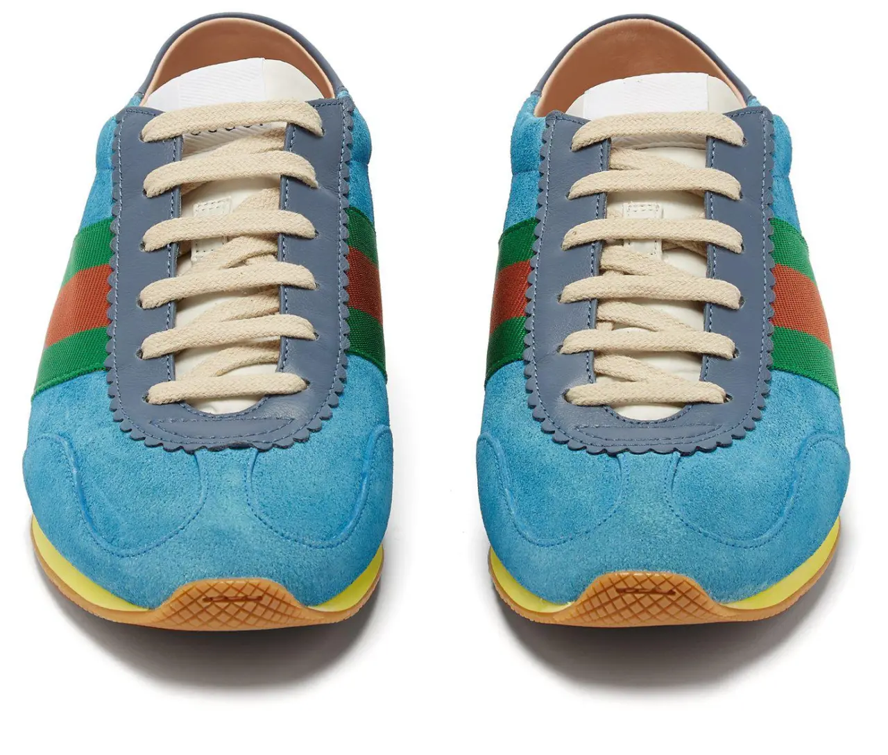 Alternative view of Giày Gucci Wmns Rocket Suede Low 'Blue' 537049-0WE10-4361