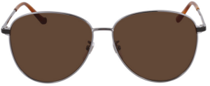 Kính Gucci Brown Aviator 'Ruthenium' GG0573SK-002-60