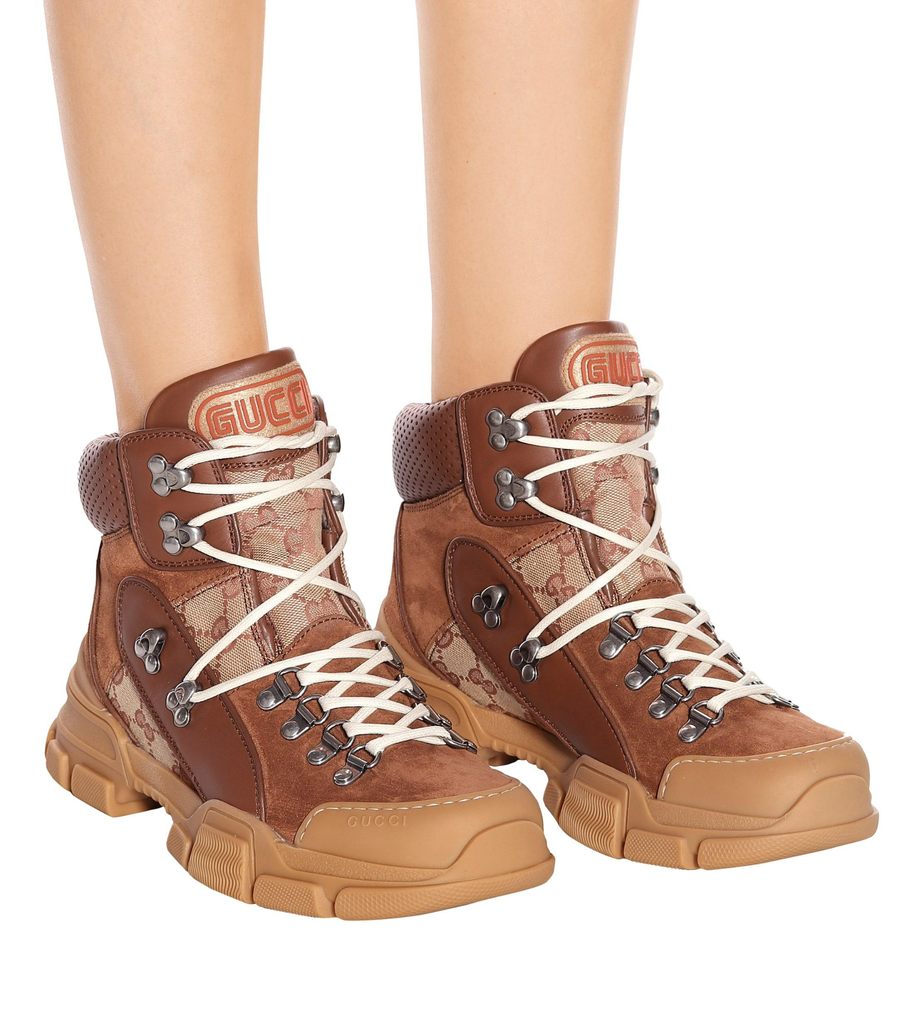 Alternative view of Giày Gucci Leather Original GG Trekking Boot 521679-0P310-2590
