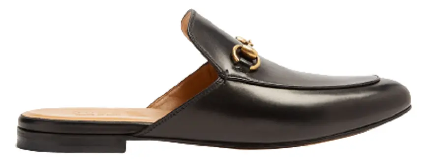 Giày Gucci Princetown leather Slipper 426219-BLM00-1000