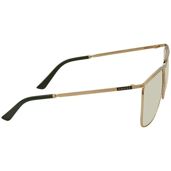 Alternative view of Kính Gucci Square Sunglasses 'Gold' GG0821S-005-62