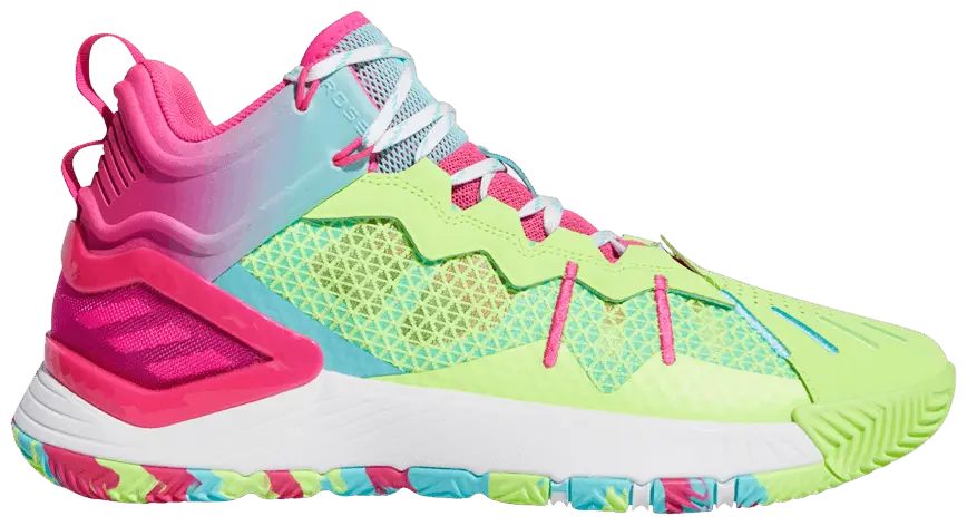 Giày Adidas D Rose Son of Chi 'Godspeed Signal Green Pink' GX2927