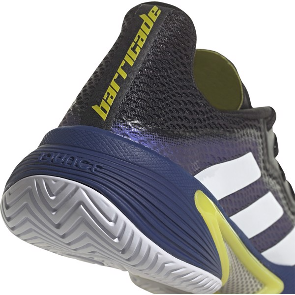 Giày Tennis Adidas Barricade 'Navy Blue Yellow White' GZ8482 - Ảnh 5