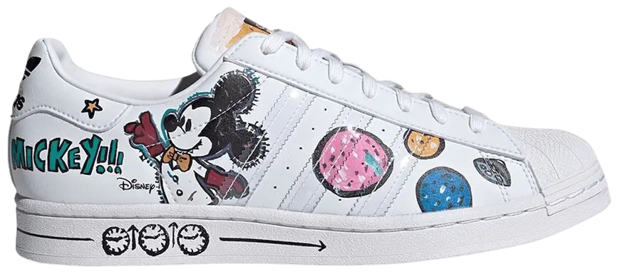 Giày Adidas Kasing Lung x Disney x Superstar 'Labubu Mickey Mouse' GZ8839