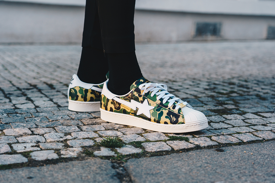 Giày Adidas BAPE x Superstar 80s 'ABC Camo' GZ8981 - Ảnh 5
