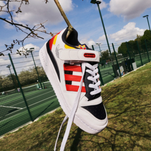 Alternative view of Giày Adidas Forum Low J 'Legend Ink Red' H04423