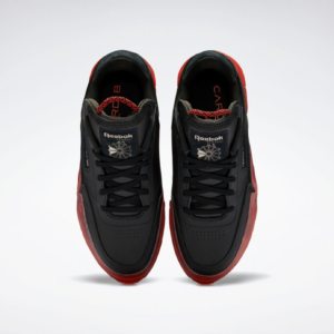 Giay Reebok Club C x Cardi B 'Black Vector Red' H05179