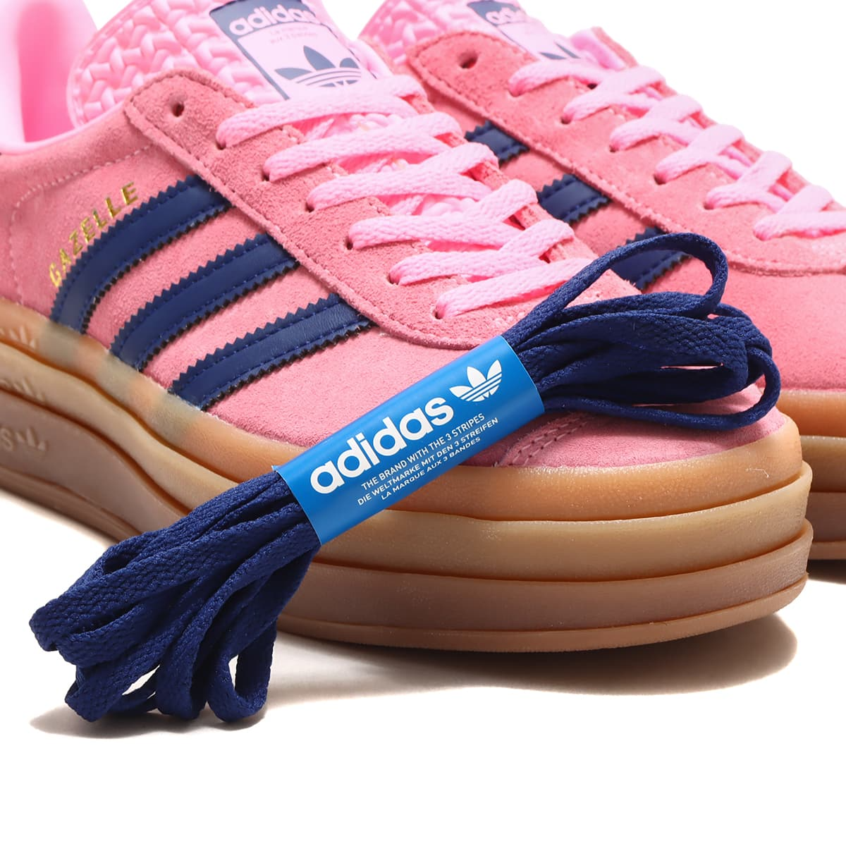 Giay Adidas Gazelle Bold 'Pink Glow' H06122
