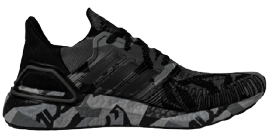 Giày Adidas UltraBoost 20 Marathon Running Black Holo H67278