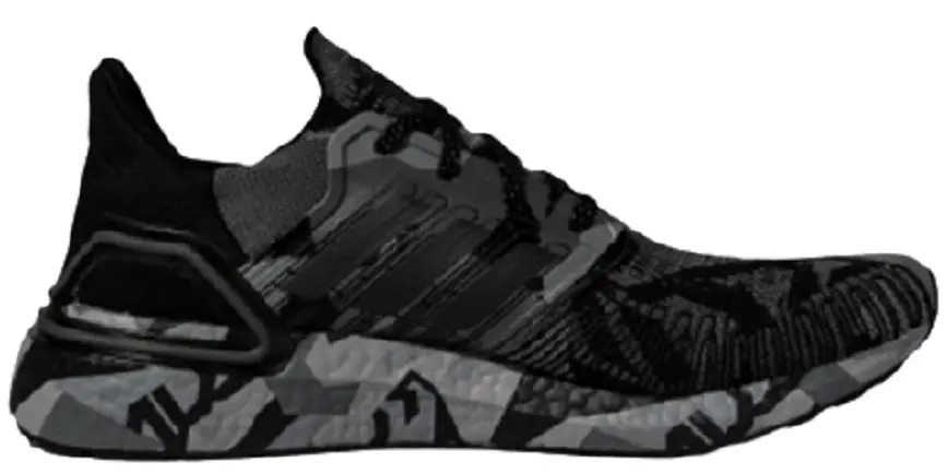 Giày Adidas UltraBoost 20 Marathon Running Black Holo H67278