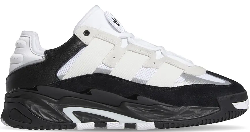 Giay Adidas Niteball 'White Black Silver Metallic' H67366