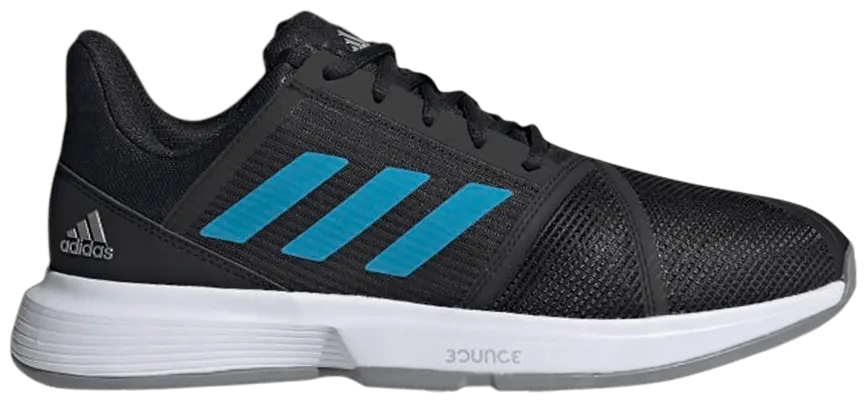 Giày Tennis Adidas CourtJam Bounce 'Black Sonic Aqua' H68893