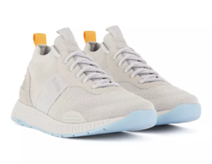 Alternative view of Giày Hugo Boss Sock Trainers 'Light Grey' HBEU50470596-057