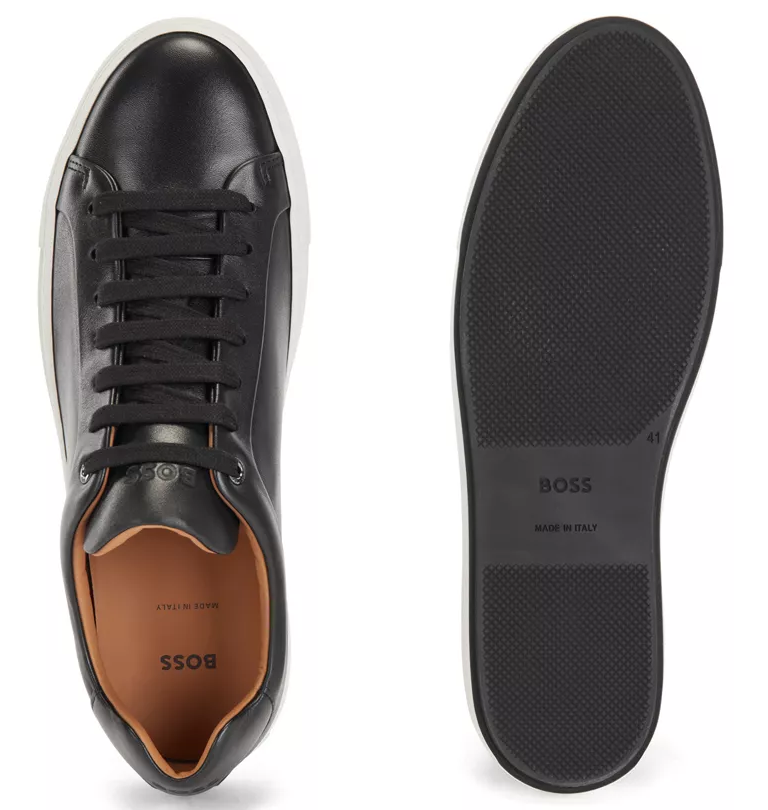 Giày Hugo Boss Burnished 'Black' HBEU50472128-002 - Ảnh 4