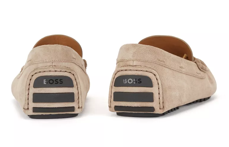 Giày Hugo Boss Suede Slip 'Beige' HBEU50472511-260 - Ảnh 3