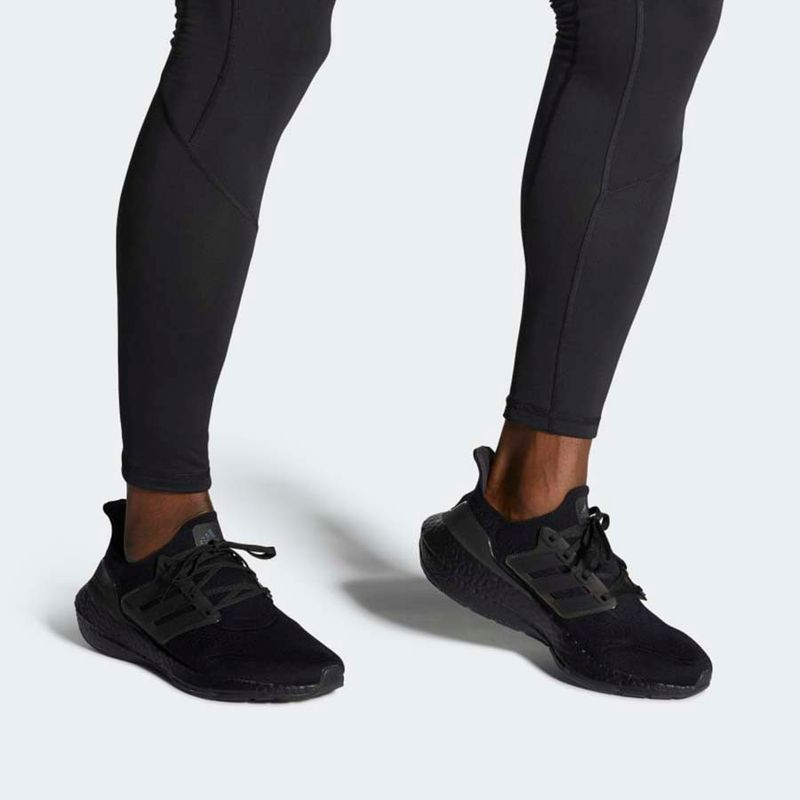Giày Adidas UltraBoost 21 'Triple Black' FY0306 - Ảnh 4