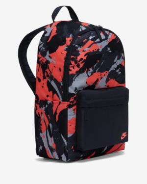 Alternative view of Balo Nike Heritage Printed Backpack Dark Smoke Grey CU9270-020