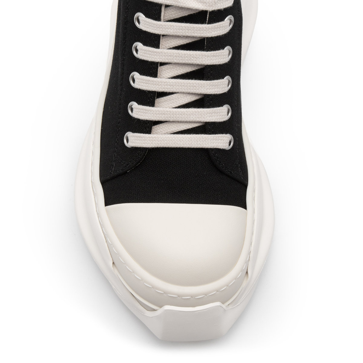 Giày Rick Owens DRKSHDW Abstract Low Sneakers In Black DU21S2842 - Ảnh 3