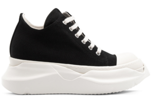 Giày Rick Owens DRKSHDW Abstract Low Sneakers In Black DU21S2842