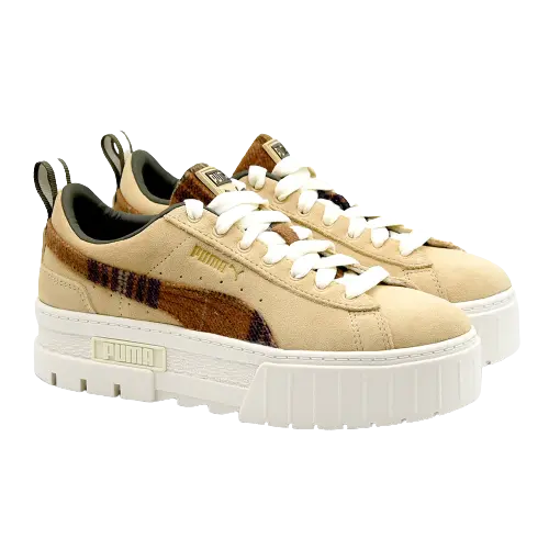 Alternative view of Giày Puma Mayze Wns Flannel 'Beige Ivory' 384189-01