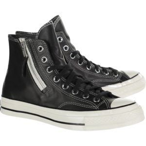 Giay Converse Chuck 70 Side Zip High 'Black Egret' 166721C