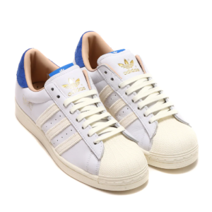 Giay Adidas Superstar 'Off White Blue' HQ6458
