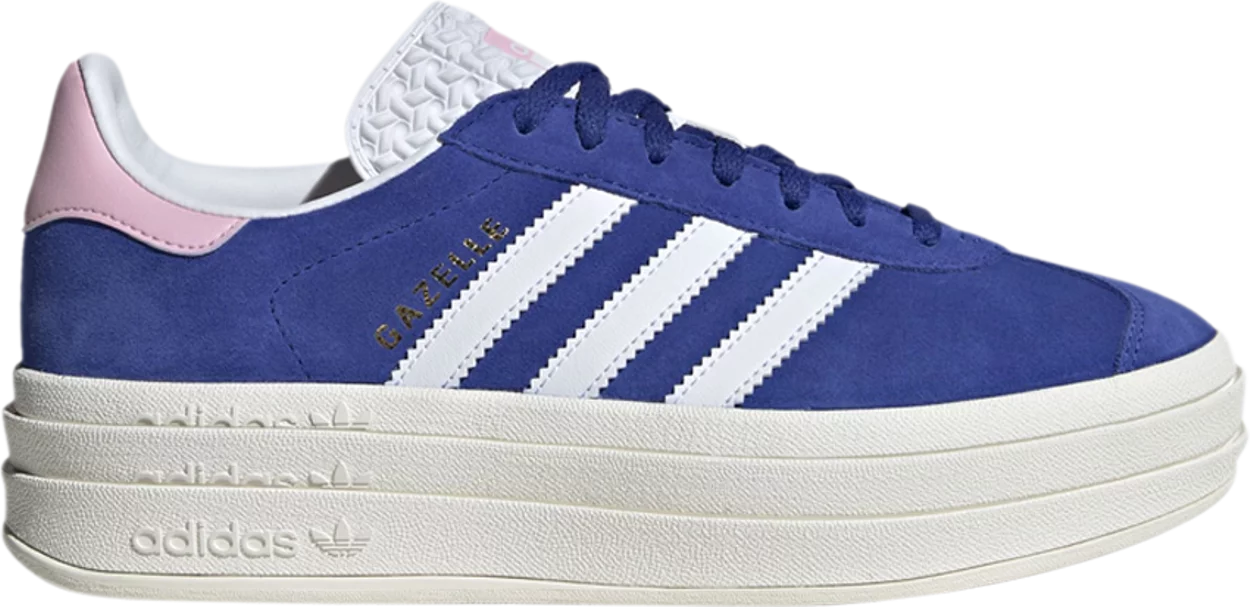 Giay Adidas Gazelle Bold 'Lucid Blue Pink' HQ6894