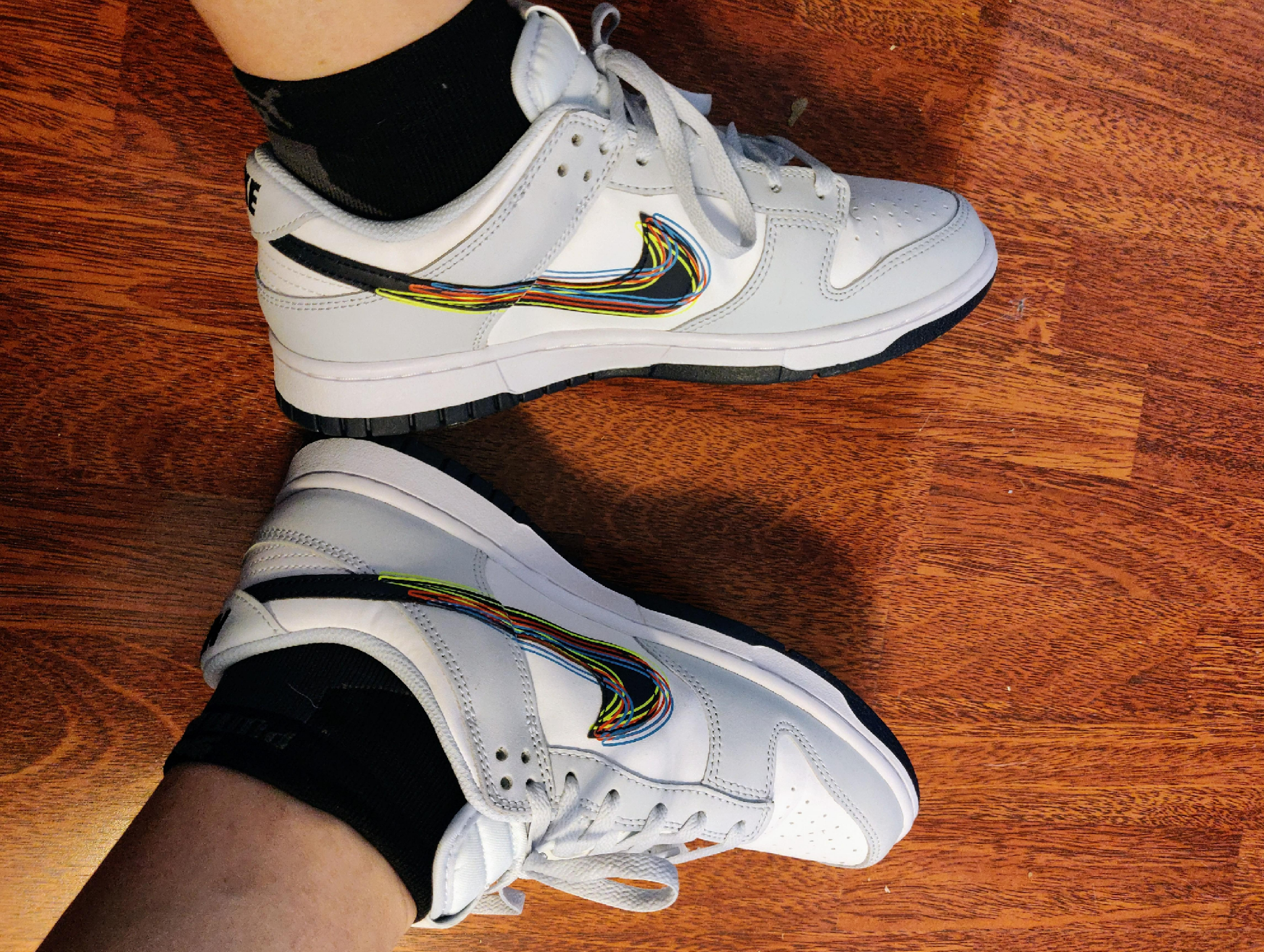 Giày Nike Dunk Low '3D Swoosh' DV6482-100 - Ảnh 3