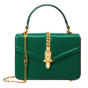 Túi Gucci Sylvie 1969 Leather 'Emerald Green'